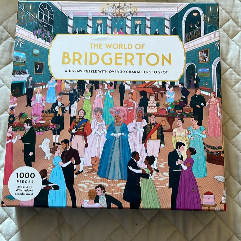 Bridgerton puzzle 1000 pieces